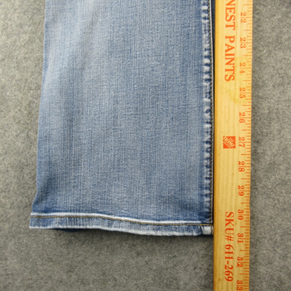 Telepatia Womens Bootcut Jean Size 9/29 (Measures 29x31) Light Wash Stretch - Picture 6 of 11